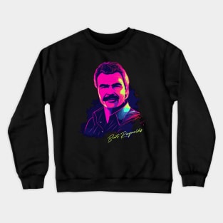 Burt Reynolds - 80s Vintage Style Design Crewneck Sweatshirt